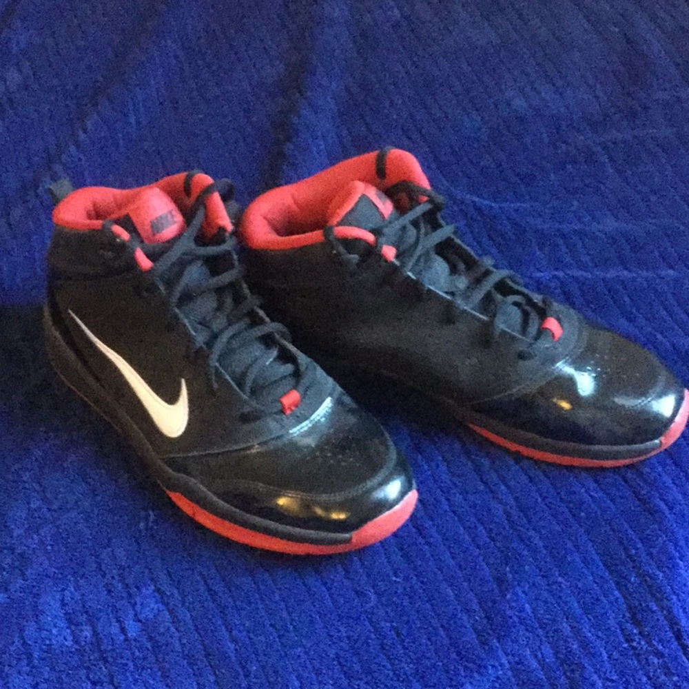 Black and red Nike’s